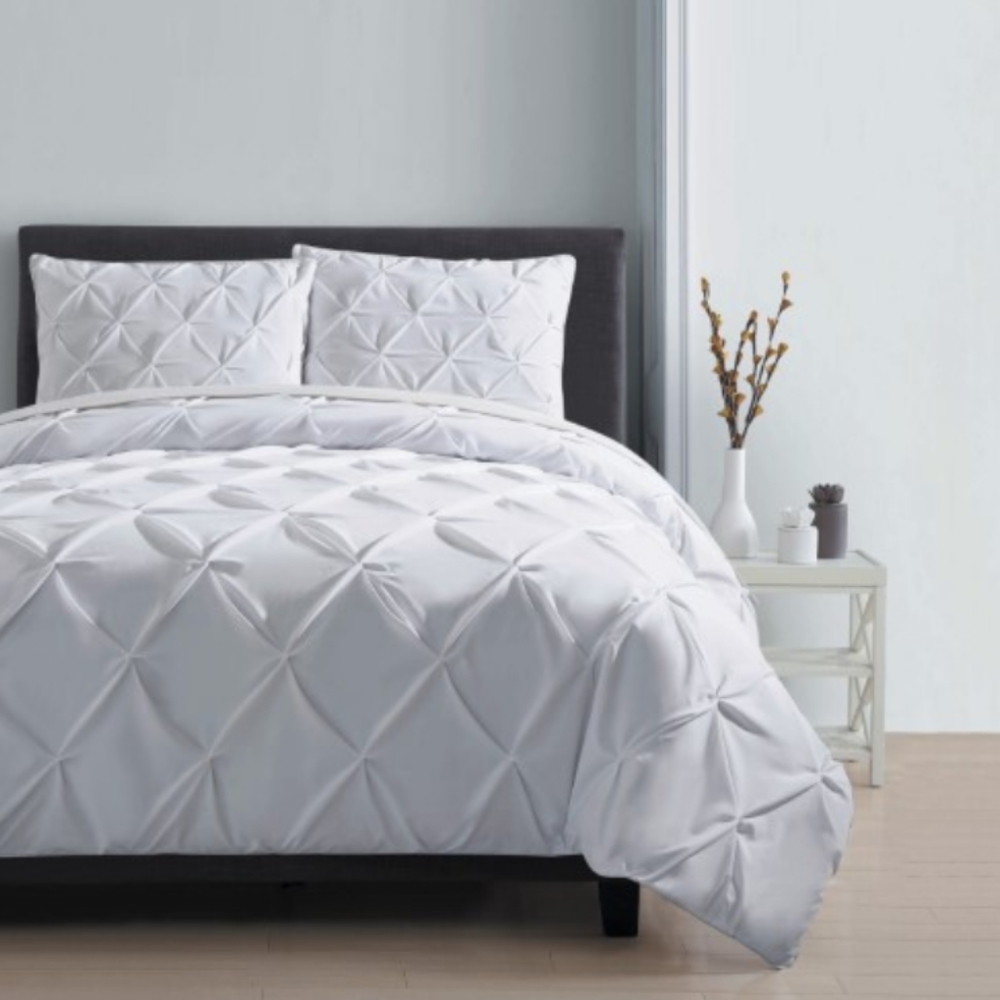 VCNY Home Carmen Pintuck Texture Queen 3pc